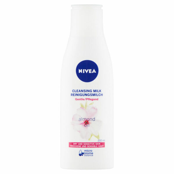 NIVEA Jemné čistící pleťové mléko pro suchou až citlivou pleť 200 ml porovnat ceny