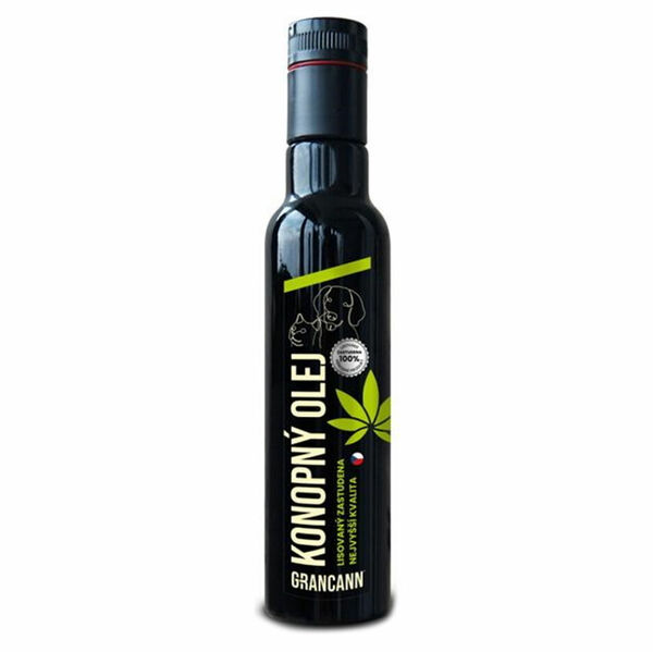 GRANCANN Konopný olej pro psy a kočky 250 ml porovnat ceny