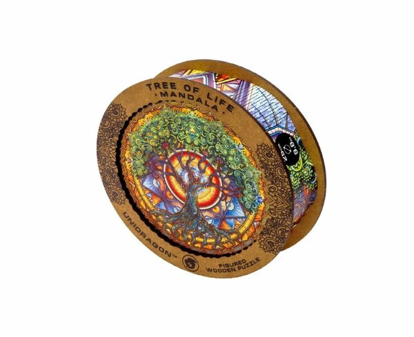 Unidragon Dřevěné puzzle Mandala Tree of Life 200 ks porovnat ceny