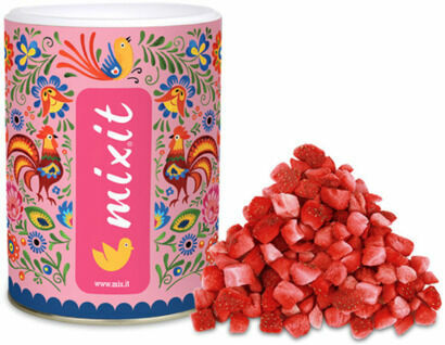 Mixit Jahoda - křupavé kostičky 50g porovnat ceny