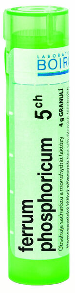 Boiron  Ferrum Phosphoricum CH5 granule 4g porovnat ceny