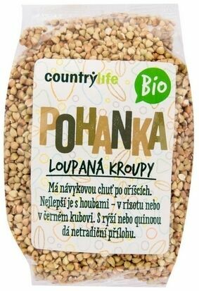 Country Life Pohanka loupaná kroupy BIO 500g porovnat ceny