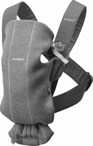 BabyBjörn Nosítko Mini Dark Grey 3D Jersey šedé porovnat ceny