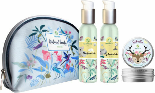 II. jakost Semante by Naturalis Vítej mezi námi sada přírodní kosmetiky pro děti i maminky BIO 3 ks porovnat ceny