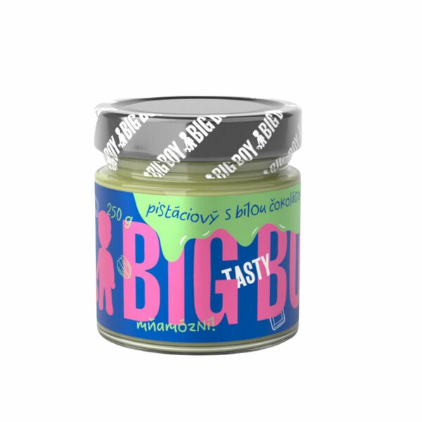 BIG BOY® Pistáciový krém s bílou čokoládou 250g porovnat ceny