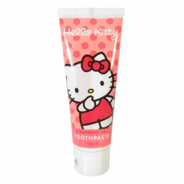 Hello Kitty zubní pasta - jahodový gel 75ml porovnat ceny