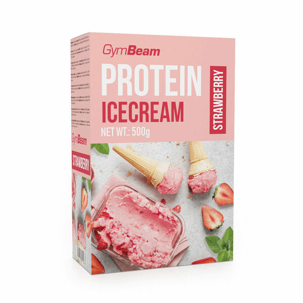 GymBeam Proteinová zmrzlina Protein Ice Cream jahoda 500g porovnat ceny