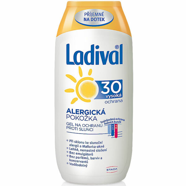 LADIVAL OF 30 Gel alergická kůže 200 ml porovnat ceny