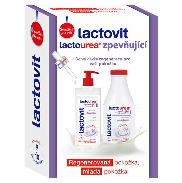 LACTOVIT Firming Sprchový gel 500 ml + Tělové mléko 400 ml  Dárkové balení porovnat ceny