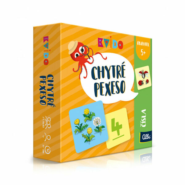 ALBI Kvído chytré pexeso čísla porovnat ceny