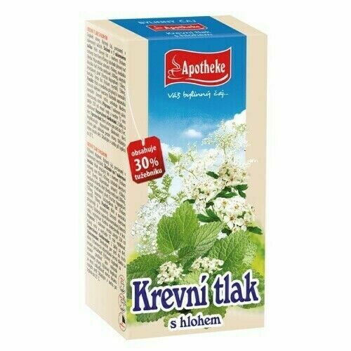 Apotheke Krevní tlak s hlohem čaj 20x1.5g porovnat ceny
