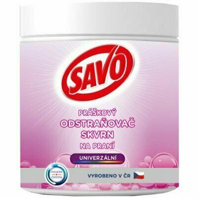 Savo Práškový odstraňovač skvrn univerzální 450 g porovnat ceny