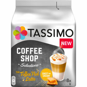 Tassimo kapsle Toffee Nut Latte 8ks porovnat ceny