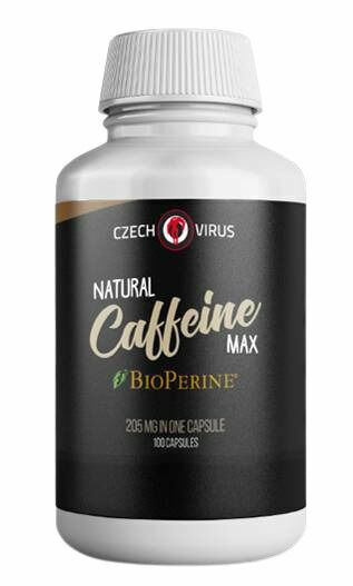 Czech Virus Natural Caffeine Max 100 kapslí porovnat ceny
