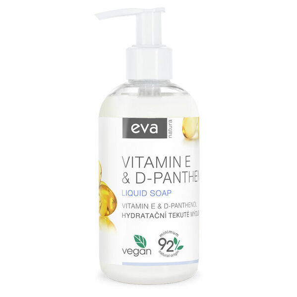 EVA NATURA Hydratační tekuté mýdlo vitamínem E & D-Panthenol 250 ml porovnat ceny