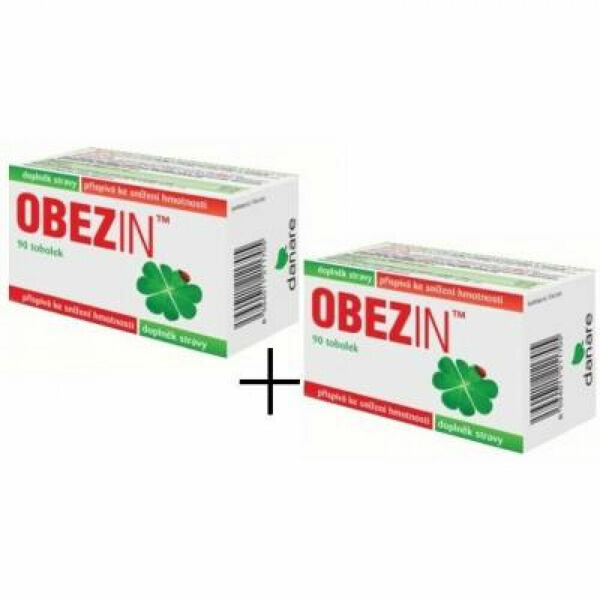 OBEZIN měsíční hubnoucí kúra 2x90 tobolek porovnat ceny