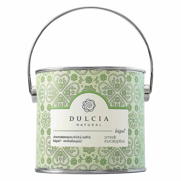 DULCIA Revitalizační solná koupel smrk, eucalyptus 550 g porovnat ceny