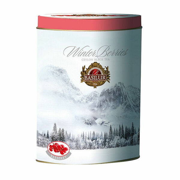 BASILUR Winter Berries Barberries černý čaj 100 g porovnat ceny
