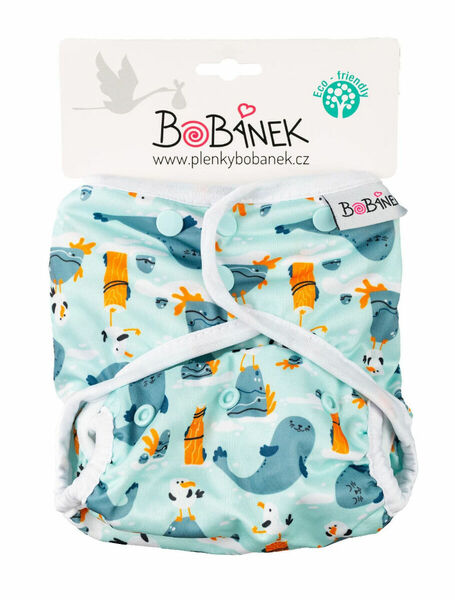 Bobánek Svrchní kalhotky patentky 1 ks racek a tuleň porovnat ceny