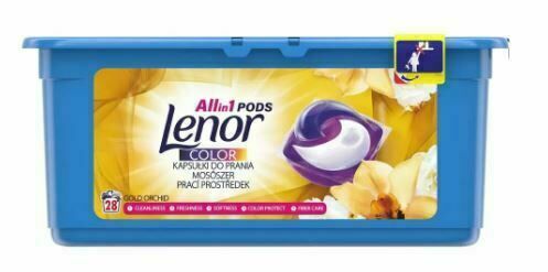 Lenor Gold Orchid All In 1 Gelové kapsle 28ks porovnat ceny