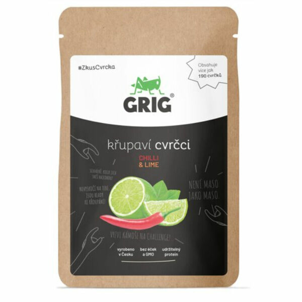 GRIG Sušení cvrčci chilli & lime 20 g porovnat ceny