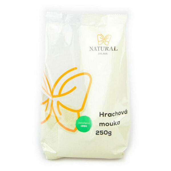 NATURAL JIHLAVA Mouka hrachová nativní bez lepku natural 250 g porovnat ceny