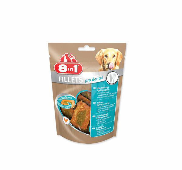 8in1 Pochoutka Fillets Dental 80 g porovnat ceny