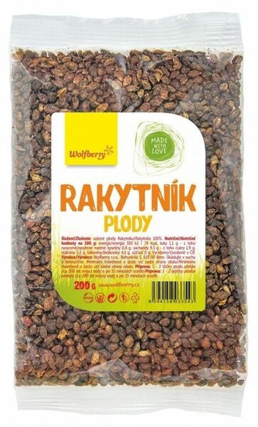 Wolfberry Rakytník plod 200g porovnat ceny