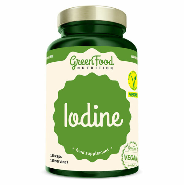 GREENFOOD NUTRITION Iodine 120 kapslí porovnat ceny