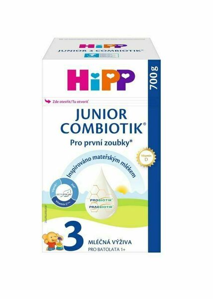 Hipp 3 Junior Combiotik 700 g porovnat ceny