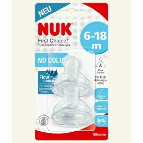 Nuk Fc+ Savička Flow Control 6-18m 2ks 721334 porovnat ceny
