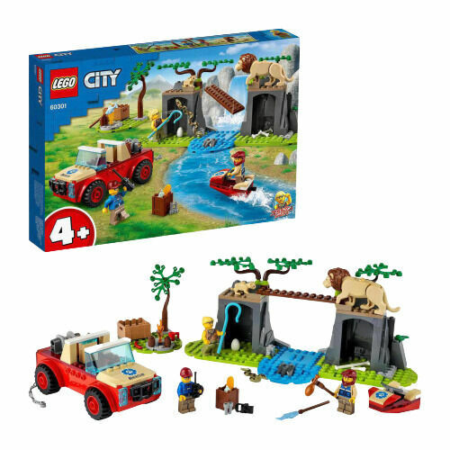 LEGO City Záchranářský teréňák do divočiny porovnat ceny
