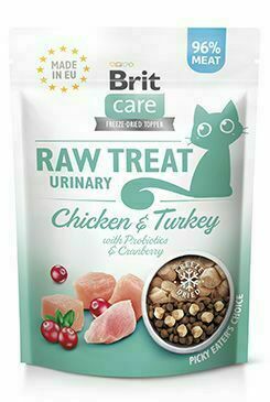 Brit Raw Treat Cat Urinary, Chicken&turkey 40g porovnat ceny
