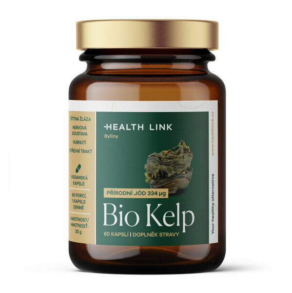 HEALTH LINK Kelp 400 mg BIO 60 kapslí porovnat ceny