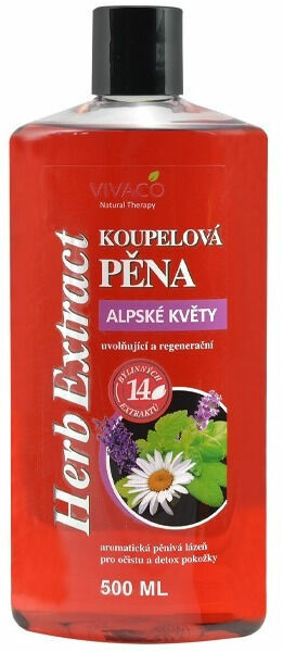 Herb Extract Pěna do koupele Alpské květy 500 ml porovnat ceny