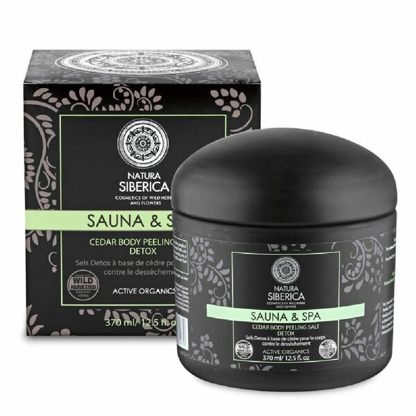 NATURA SIBERICA Cedrový solný peeling na tělo 370 ml porovnat ceny
