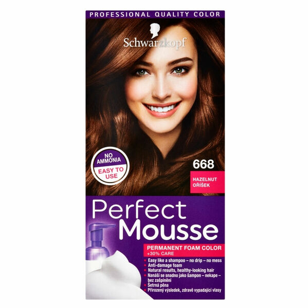 SCHWARZKOPF Perfect Mousse 668 oříšek porovnat ceny