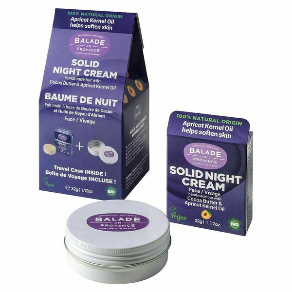 Balade en Provence Tuhý hydratační noční krém BIO 32 g + cestovní pouzdro porovnat ceny