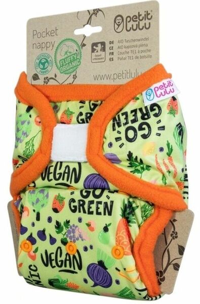 Petit Lulu All In One kapsová plena suchý zip - Go Green porovnat ceny