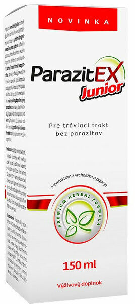 PARAZITEX Junior sirup 150 ml porovnat ceny