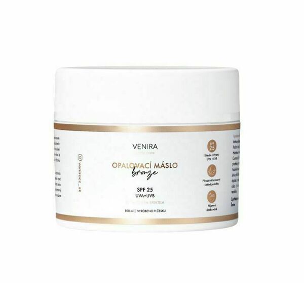 Venira Opalovací máslo bronze SPF25 100 ml porovnat ceny