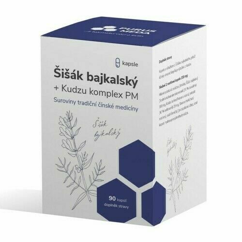 Šišák bajkalský+Kudzu komplex PM cps.90 porovnat ceny