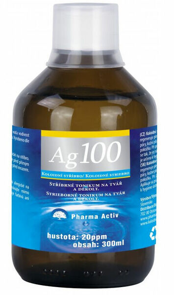 Pharma Activ Koloidní stříbro Ag 100 (20ppm) 300ml porovnat ceny
