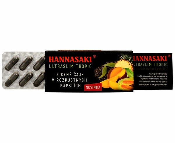 Hannasaki Ultraslim Tropic cestovní balení 10 kapslí porovnat ceny