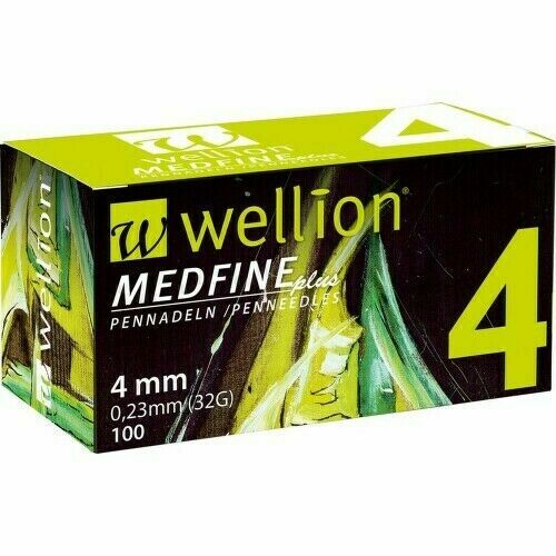 WELLION MEDFINE PLUS JEHLY PRO INZULÍNOVÁ PERA JEHLY PRO VŠECHNA INZULÍNOVÁ PERA VEL. 32GX4MM, 10 porovnat ceny
