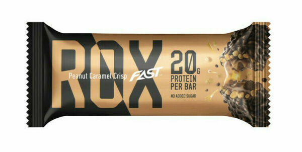 Fast Rox proteinová tyčinka Peanut Caramel Crisp 55g porovnat ceny