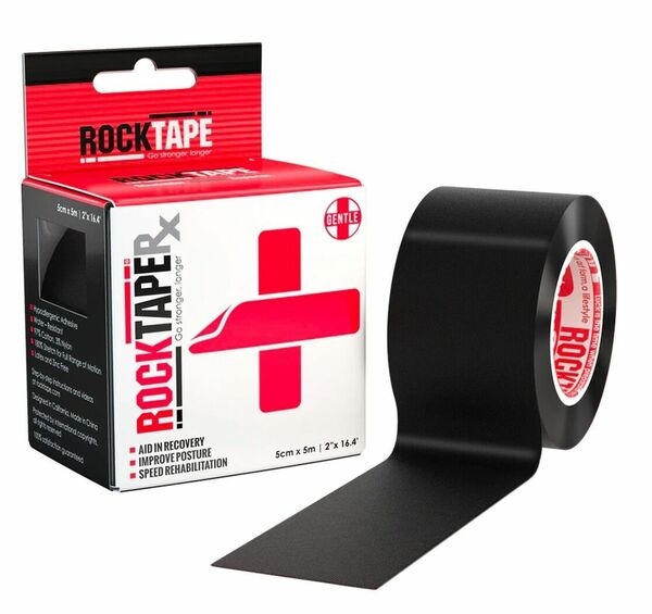 RockTape kinesiologický tejp pro citlivou pokožku - černá porovnat ceny