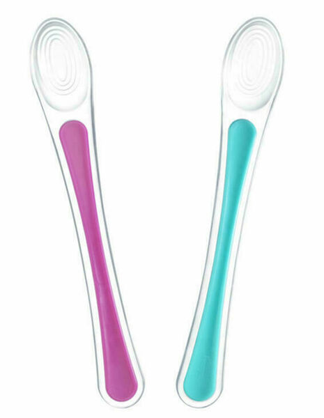 Tommee Tippee  Lžičky pro nejmenší Explora silikonové 4m+, 2ks porovnat ceny