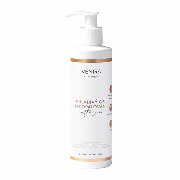 Venira chladivý gel po opalování, aloe vera a menthol, 250 ml porovnat ceny