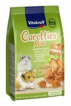 Vitakraft All Rodent Poch. Carotties Mini Hamster 50g porovnat ceny